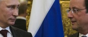Олланд на переговорах в Москве призвал Путина к созданию 