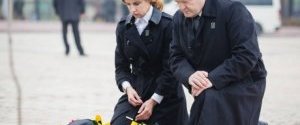 Президентське подружжя вшанували пам'ять жертв Голодомору на Михайлівській площі