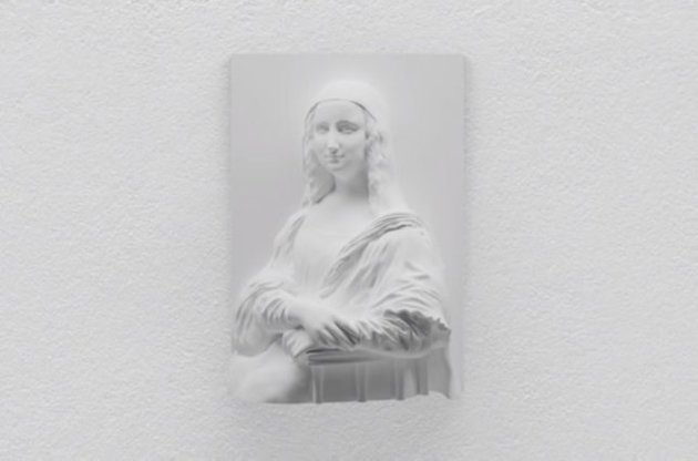 Создано трехмерное изображение Моны Лизы