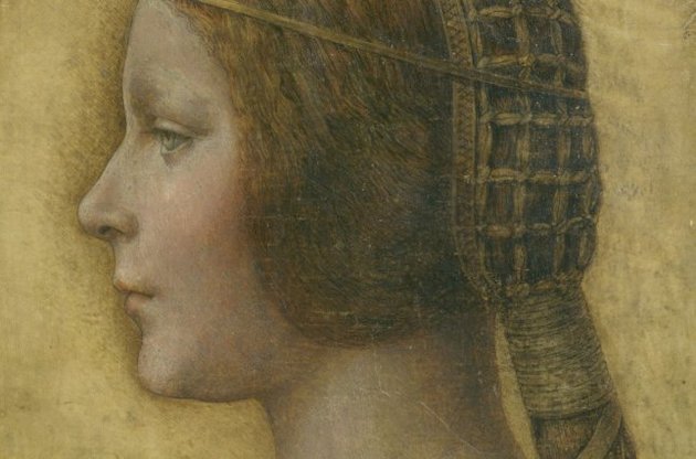 Фрагмент картины "Портрет юной невесты"