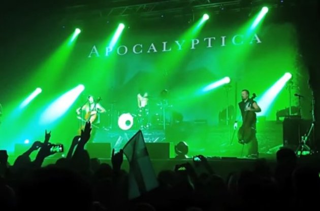 Легендарная группа Apocalyptica исполнила гимн Украины