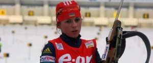 Украинская биатлонистка выиграла 