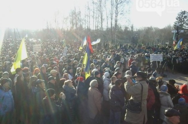22 грудня під Верховною Радою планується проведення акції за участю активістів Віче з Кривого Рогу