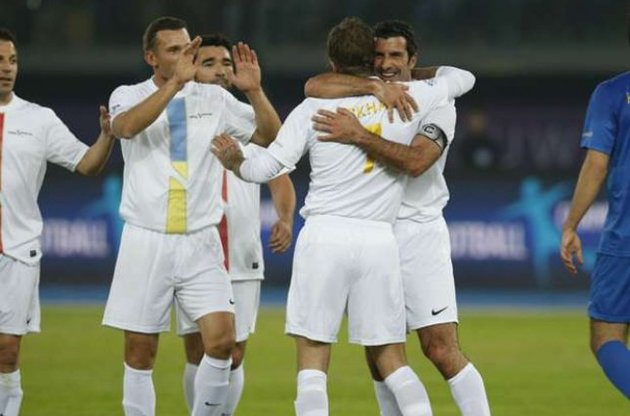 Шевченко зіграв за команду зірок