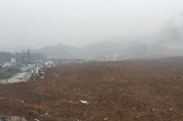 Причиною масштабного зсуву в Китаї стало нелегальне складування будівельного сміття