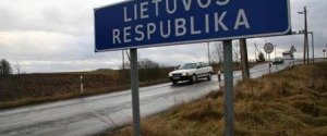 Литва ввела плату за проезд для въезжающих в страну грузовиков из России