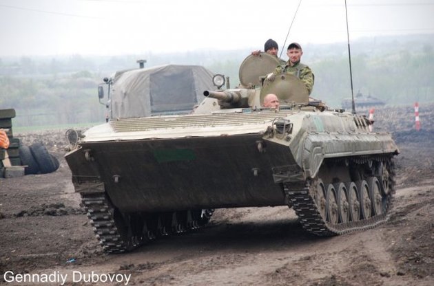 Бойовики все активніше використовують важкі озброєння