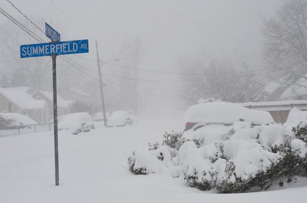 Жертвами снегопадов на востоке США стали 36 человек