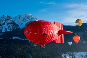 В Швейцарии проходит фестиваль воздушных шаров