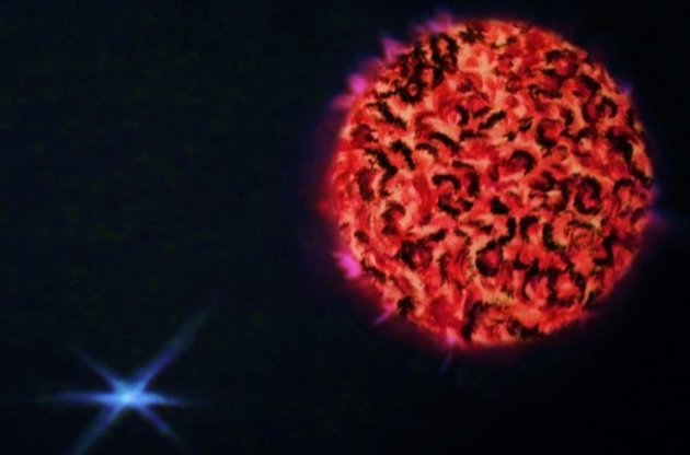 Вибух наднової запустив карликову зірку в політ