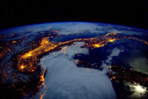 Астронавт NASA опублікував фото нічної Італії