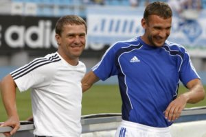 Шевченко и Ребров вошли в число лучших атакующих дуэтов в истории футбола
