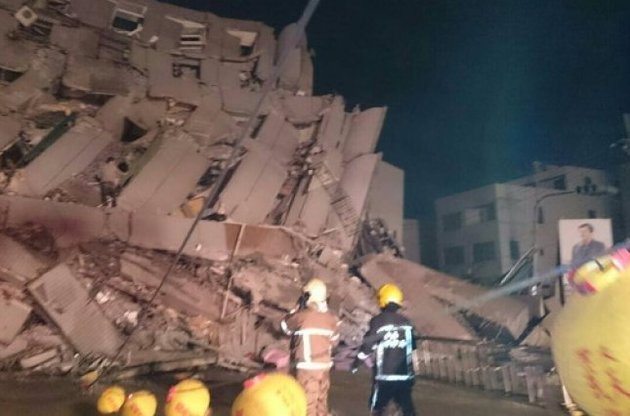 Количество жертв землетрясения в Тайване превысило 30 человек