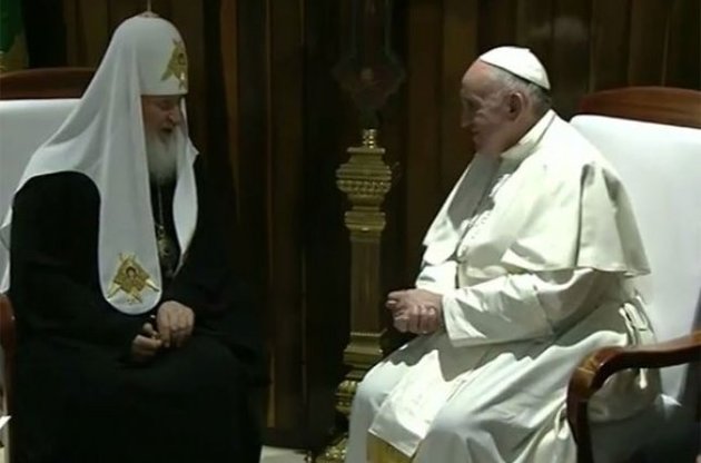 В Гаване проходит историческая встреча папы римского и московского патриарха