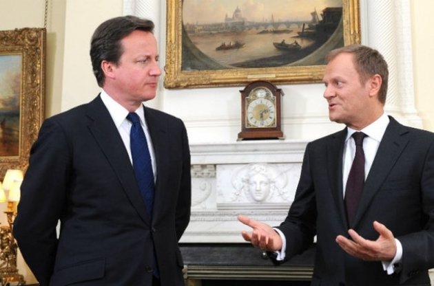 Туск готов проявить гибкость в переговорах с Кэмероном