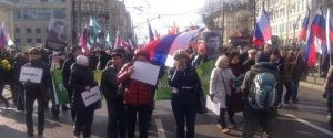 Марш памяти Немцова в Москве: более 24 тысяч человек и акция в поддержку Савченко