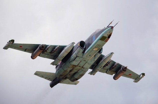 В России разбился штурмовик Су-25, летчик погиб