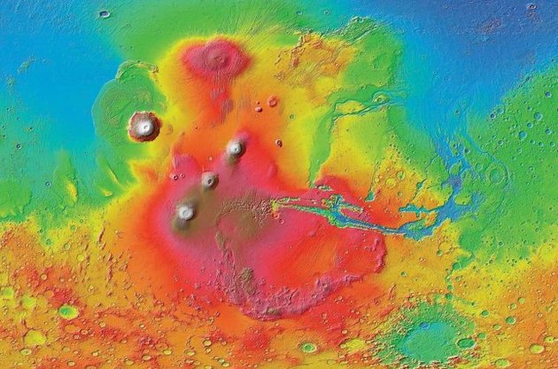 Возникновение провинции Фарсида привело к климатической катастрофе на Марсе