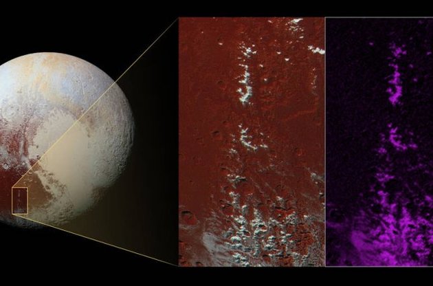 В регионе "Ктулху" на Плутоне обнаружен метановый снег