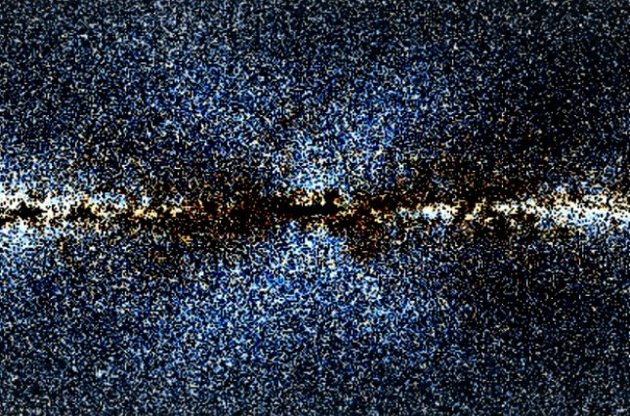 В Млечном Пути существует Х-образная структура