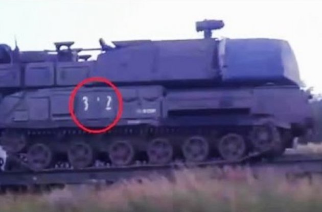 В колонне сопровождения &quot;Бука&quot; также находились танки и САУ