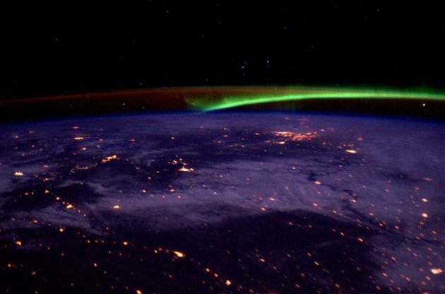 Астронавт ESA опубликовал видео северного сияния