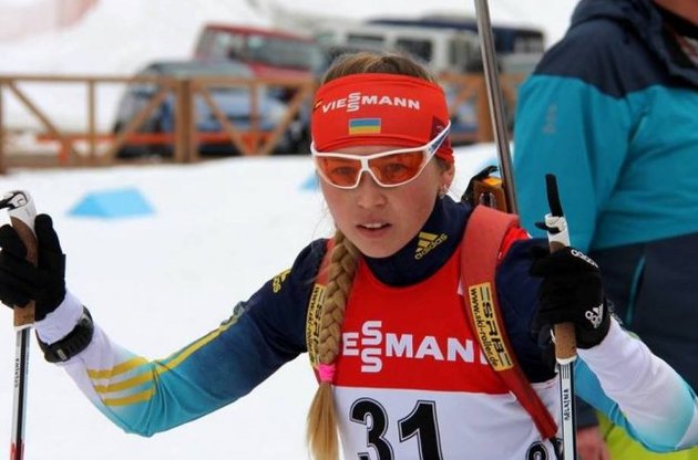 Украинская биатлонистка выиграла "золото" Кубка Европы