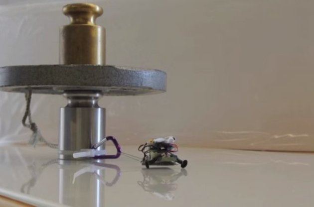 Созданы крошечные роботы, способные сдвинуть автомобиль