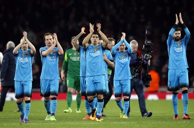 Букмекери впевнені в успіху &quot;Барселони&quot;