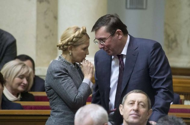 Украинцы возложили ответственность за распад коалиции на Яценюка, Порошенко и Тимошенко