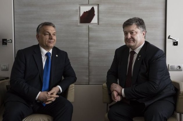 "Путинист" Орбан обсудил с Порошенко необходимость сохранения санкций против РФ