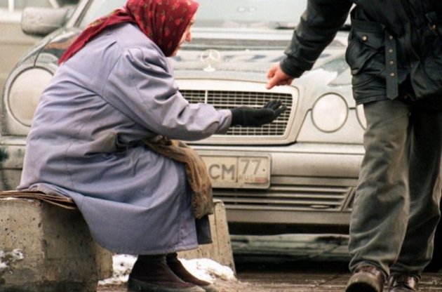 Кількість бідних в Росії досягла максимуму з 2006 року