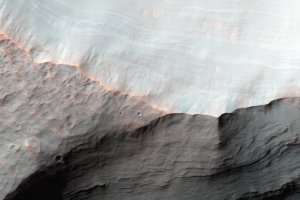 Опублікований знімок гирла висохлої річки на Марсі