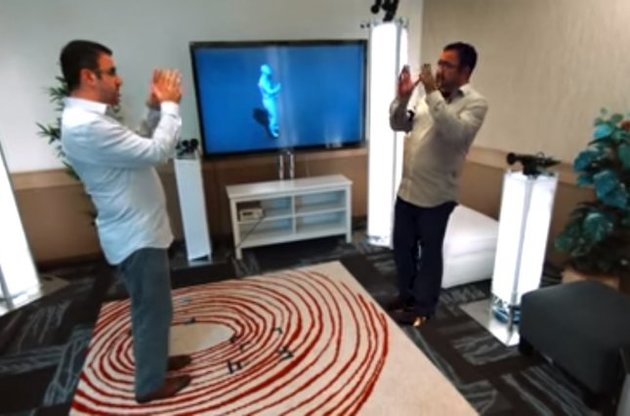 HoloLens позволяет создавать проекцию человека в реальном времени