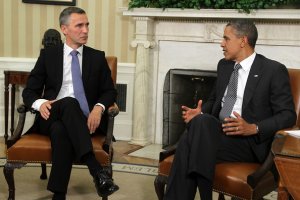 Обама и Столтенберг встретились, чтобы поговорить об Украине и ИГИЛ