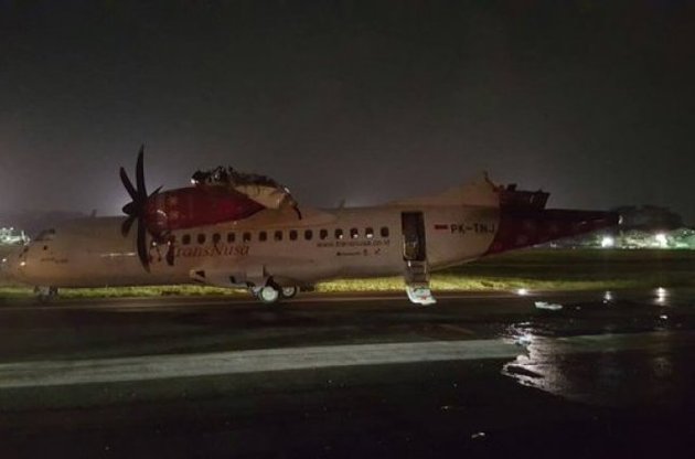 В аеропорту Джакарти зіткнулися два літаки