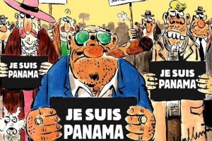 Charlie Hebdo опублікував карикатуру на скандал з "панамськими офшорами"