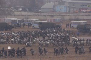 Путінська гвардія тренується розганяти "московський майдан"