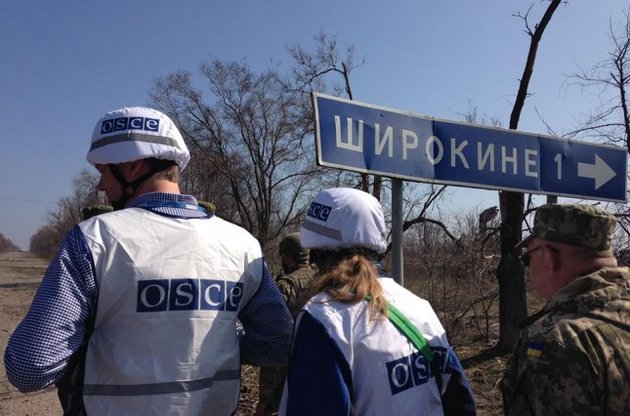 Бойовики "ДНР" обстріляли представників місії ОБСЄ в районі Зайцевого