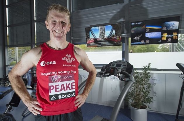 Тім Пік пробіжить марафон у космосі