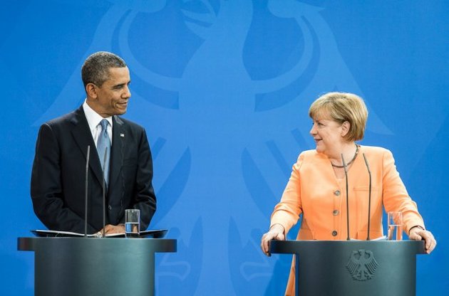 Обама та Меркель закликали до якнайшвидшого виконання Мінських домовленостей