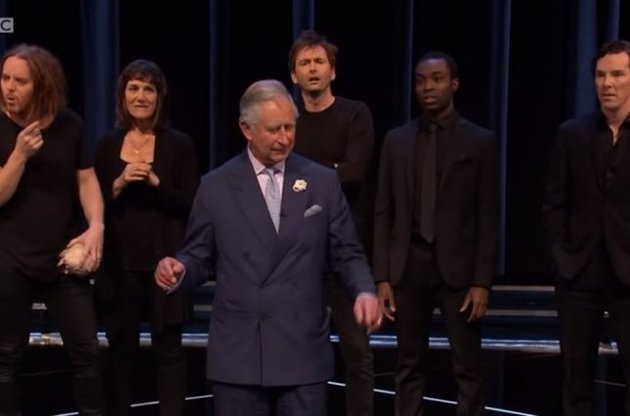 Принц Чарльз сыграл в юмористической сценке к 400-летию со дня смерти Шекспира