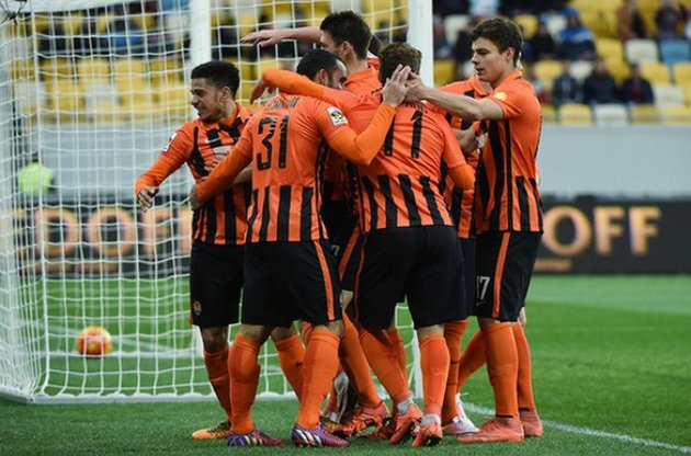 "Шахтер" одержал победу в украинском дерби