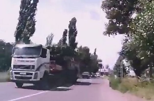 В мережі з'явилося нове відео з російським "Буком" в Донбасі