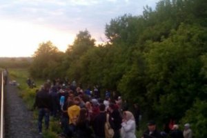 В Винницкой области на ходу загорелся электропоезд со ста пасажирами, никто не пострадал