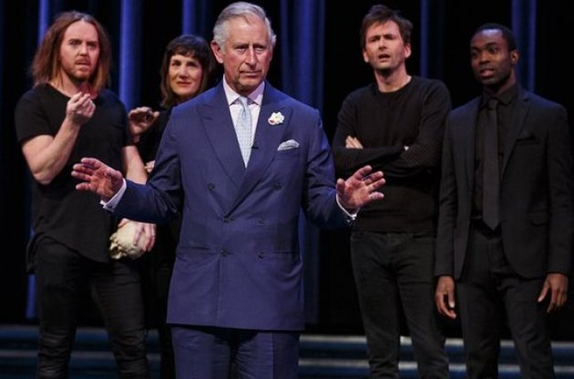 В одній зі сценок зіграв принц Чарльз