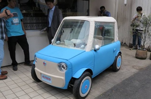 Электрокар рассчитан на двух человек