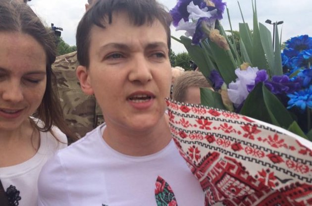 Надежда Савченко уже скоро выйдет на работу