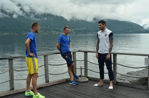 Сборная Украины прибыла в Швейцарию на второй этап подготовки к Евро-2016