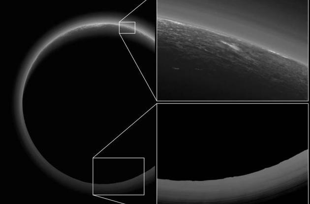 NASA опубликовало новый снимок предполагаемого облака на Плутоне